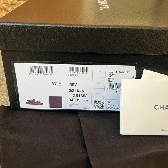 Chanel Dad sandals